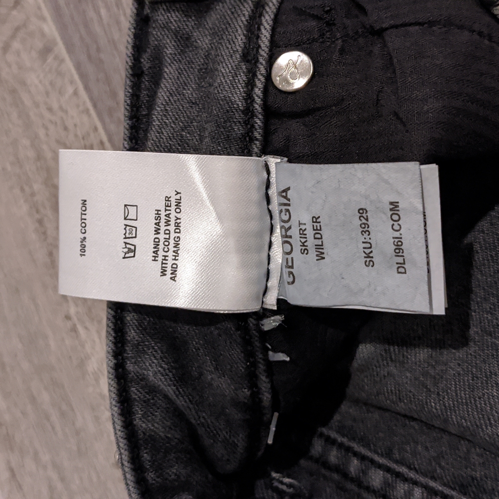 DL1961 Georgia Denim Skirt - Picture 10 of 13